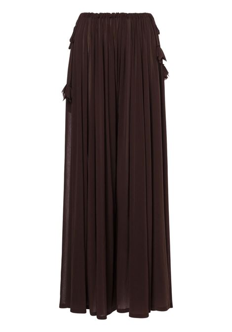 Pantaloni plissé in marrone Philosophy Di Lorenzo Serafini - donna PHILOSOPHY DI LORENZO SERAFINI | 031121180102